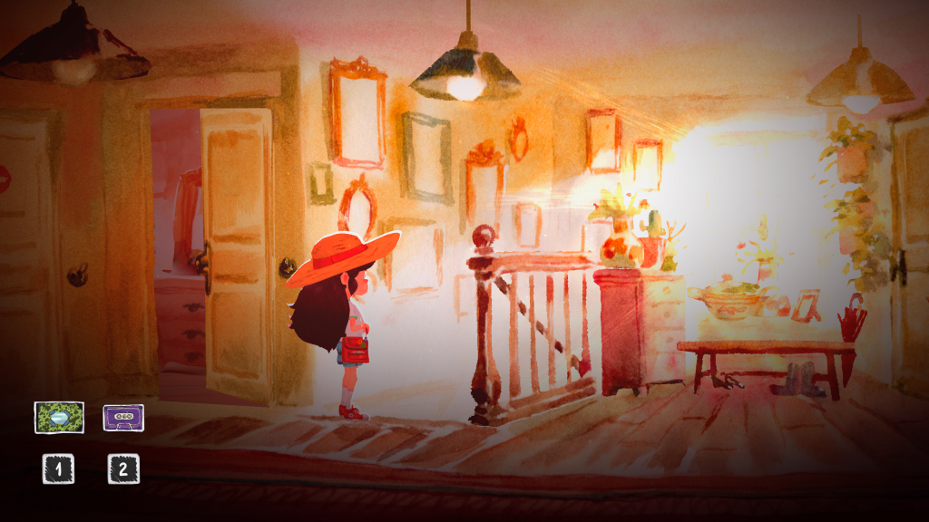 Dordogne's aesthetic watercolor art style